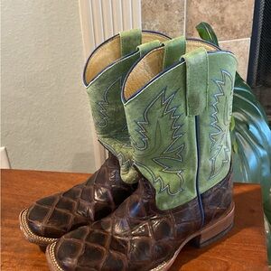 HP kids Brown Western Boots